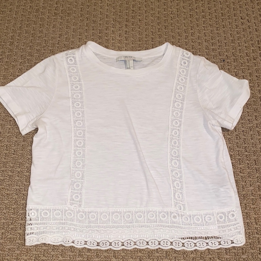 White Lace Top